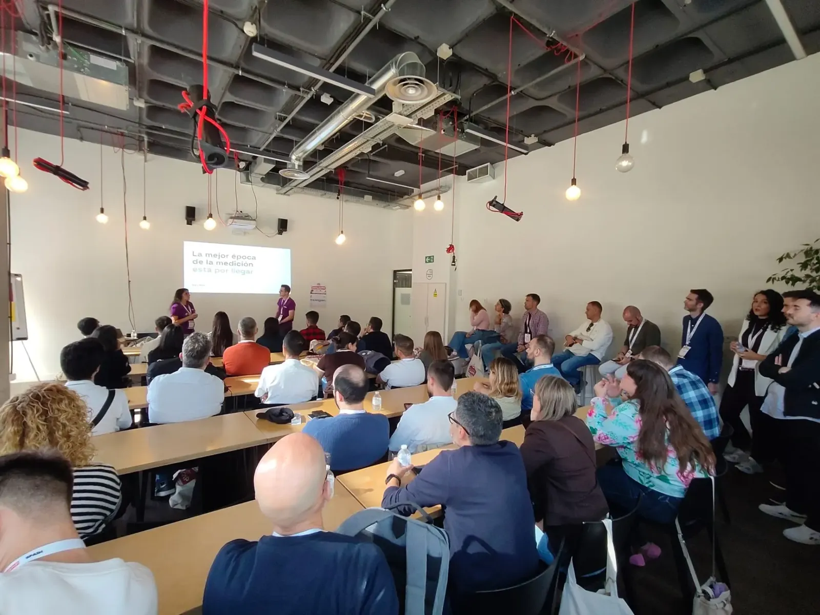 Sala llena para «La mejor época de la medición está por llegar».